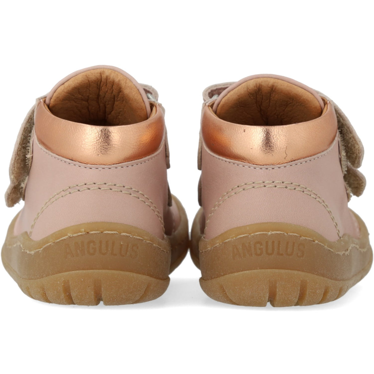 Angulus Rosebud/Tan/Copper Shine Begynner Mid-Cut Sneaker