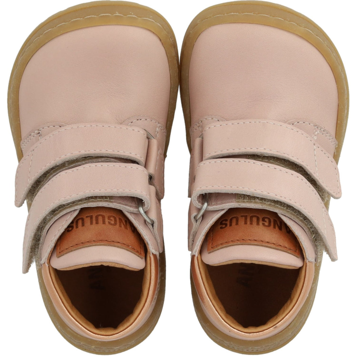 Angulus Rosebud/Tan/Copper Shine Begynner Mid-Cut Sneaker