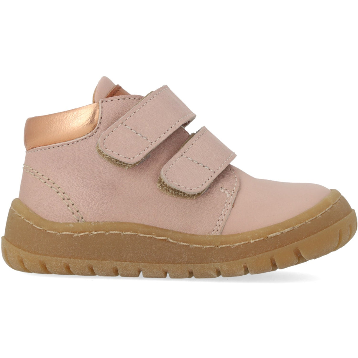 Angulus Rosebud/Tan/Copper Shine Begynner Mid-Cut Sneaker