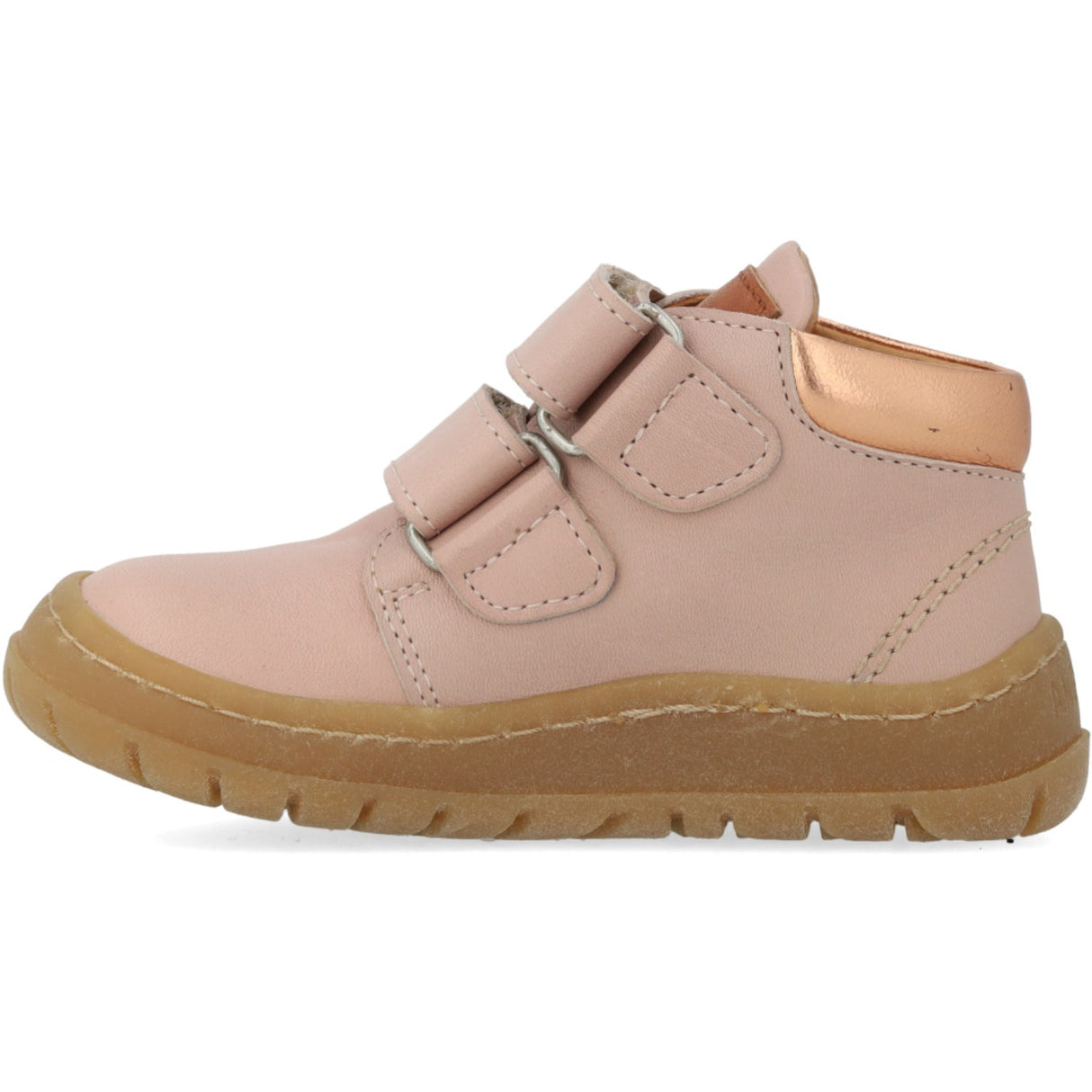Angulus Rosebud/Tan/Copper Shine Begynner Mid-Cut Sneaker