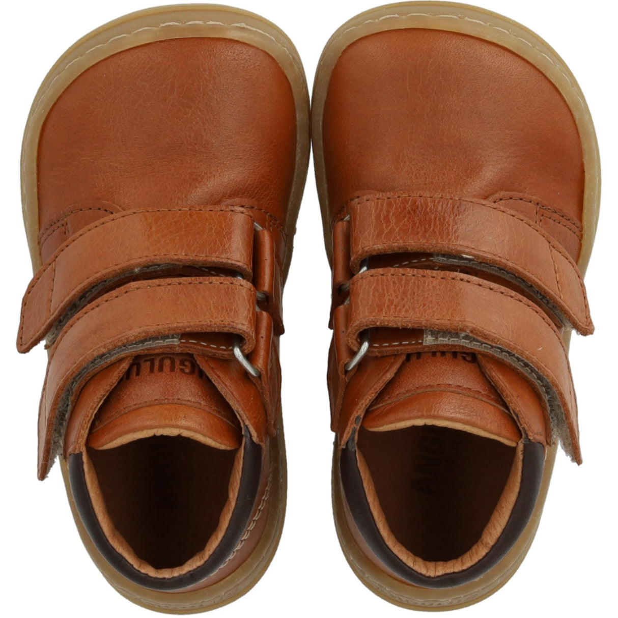 Angulus Cognac/Tan/Dark Brown Begynner Mid-Cut Sneaker