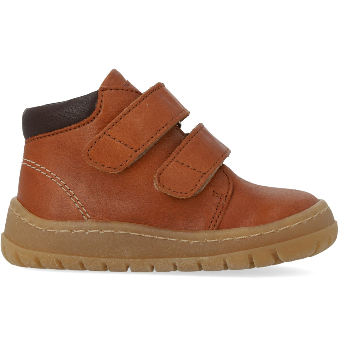 Angulus Cognac/Tan/Dark Brown Begynner Mid-Cut Sneaker