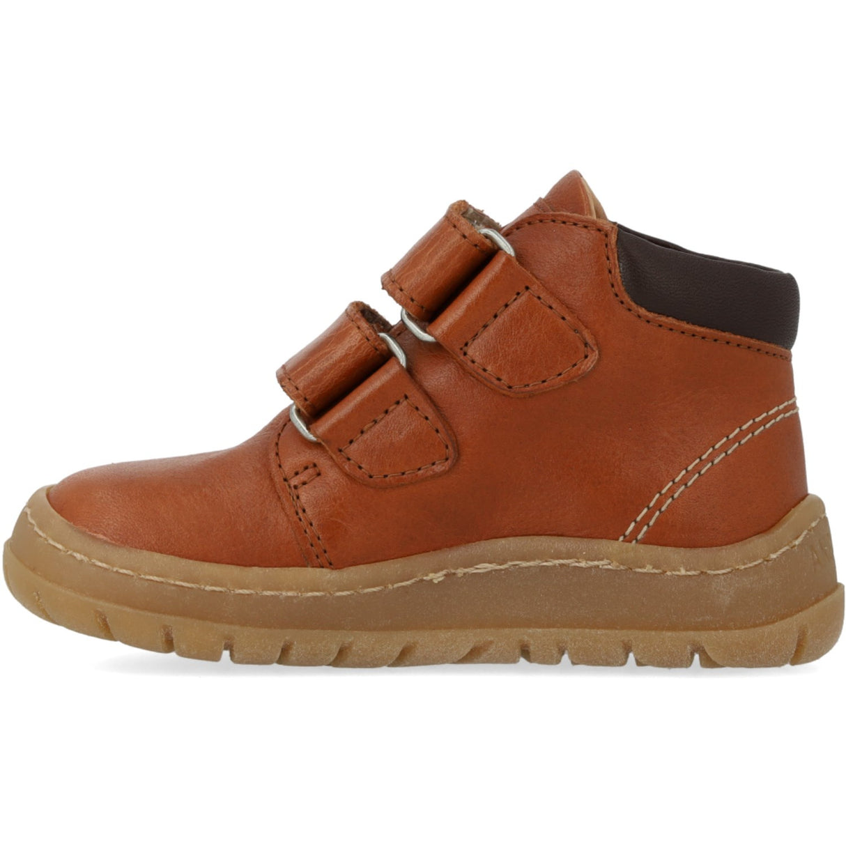 Angulus Cognac/Tan/Dark Brown Begynner Mid-Cut Sneaker