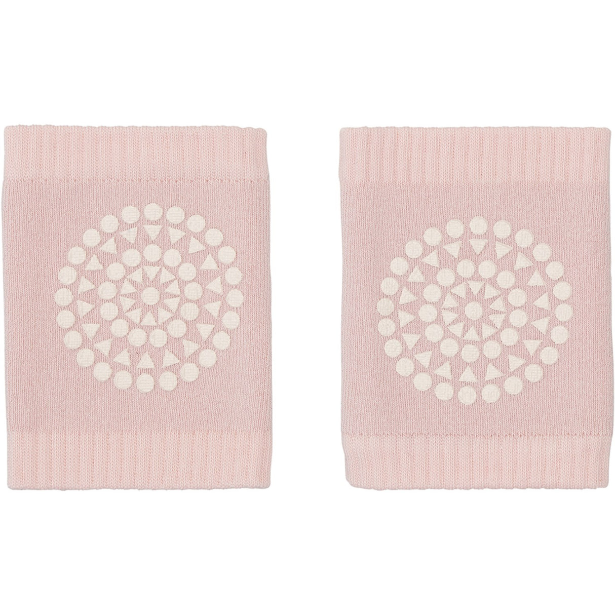 Gobabygo Soft Pink Crawling Knebeskyttere Økologisk Frotté Bomull
