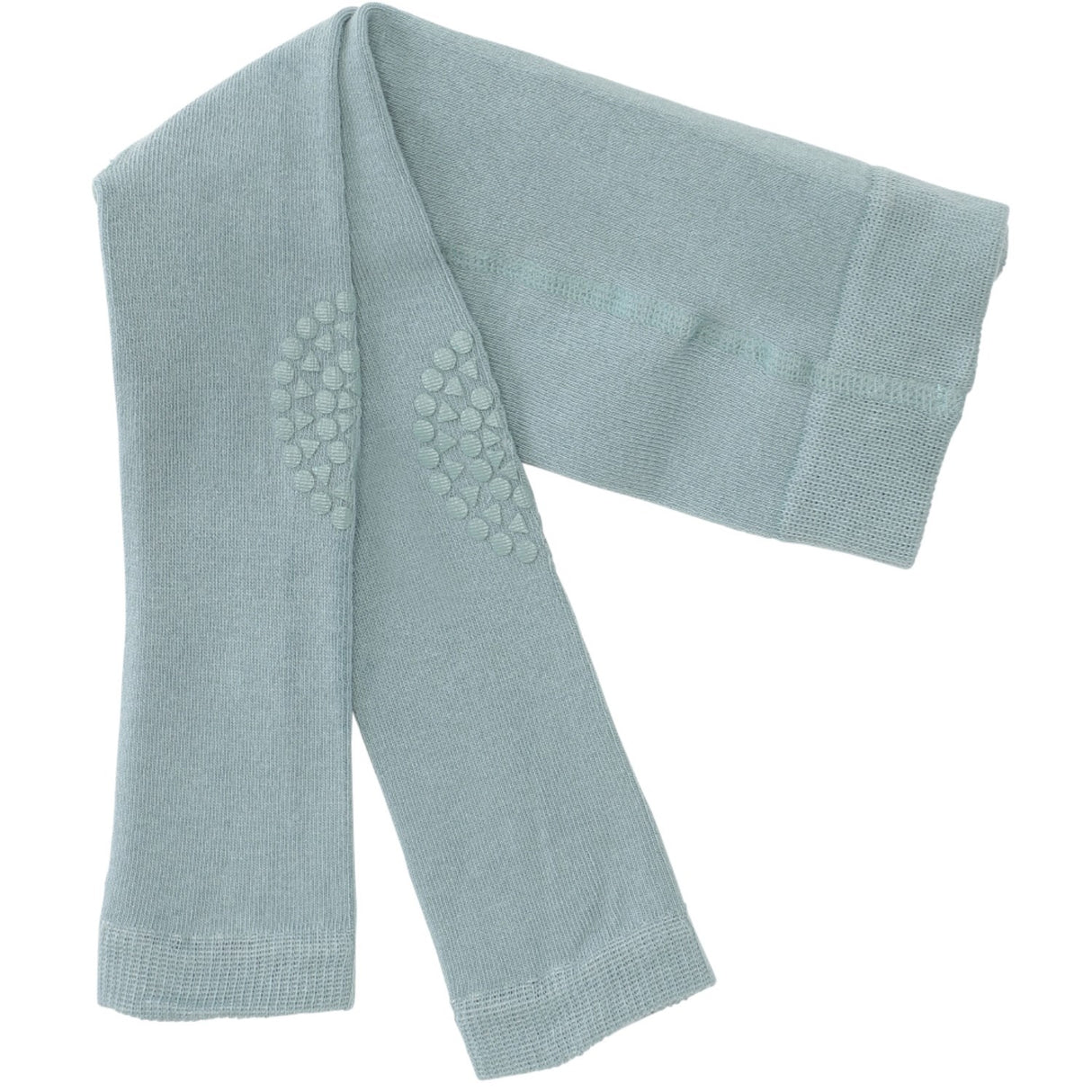 Gobabygo Dusty Blue Crawling Leggings Organic Bomull
