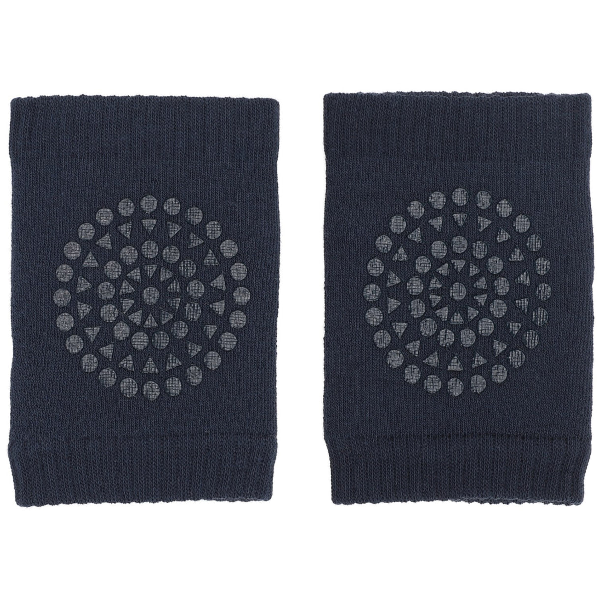 Gobabygo Navy Blue Crawling Knebeskyttere Økologisk Frottébomull