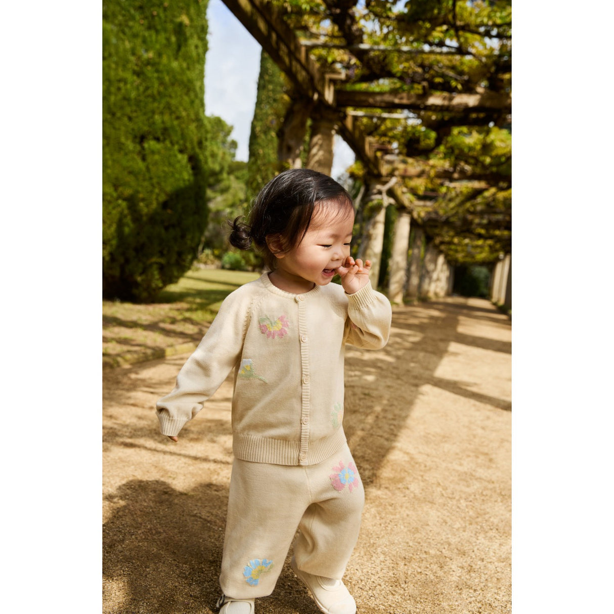 Molo Pastel Flora Brody Cardigan