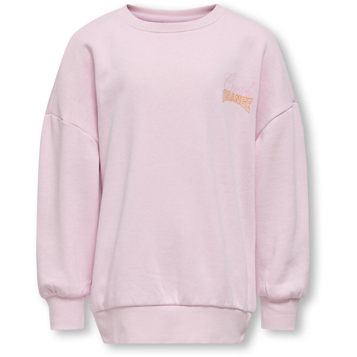 kids ONLY Roseate Spoonbill Orange Phoebe Life Printed Crew Collegegenser