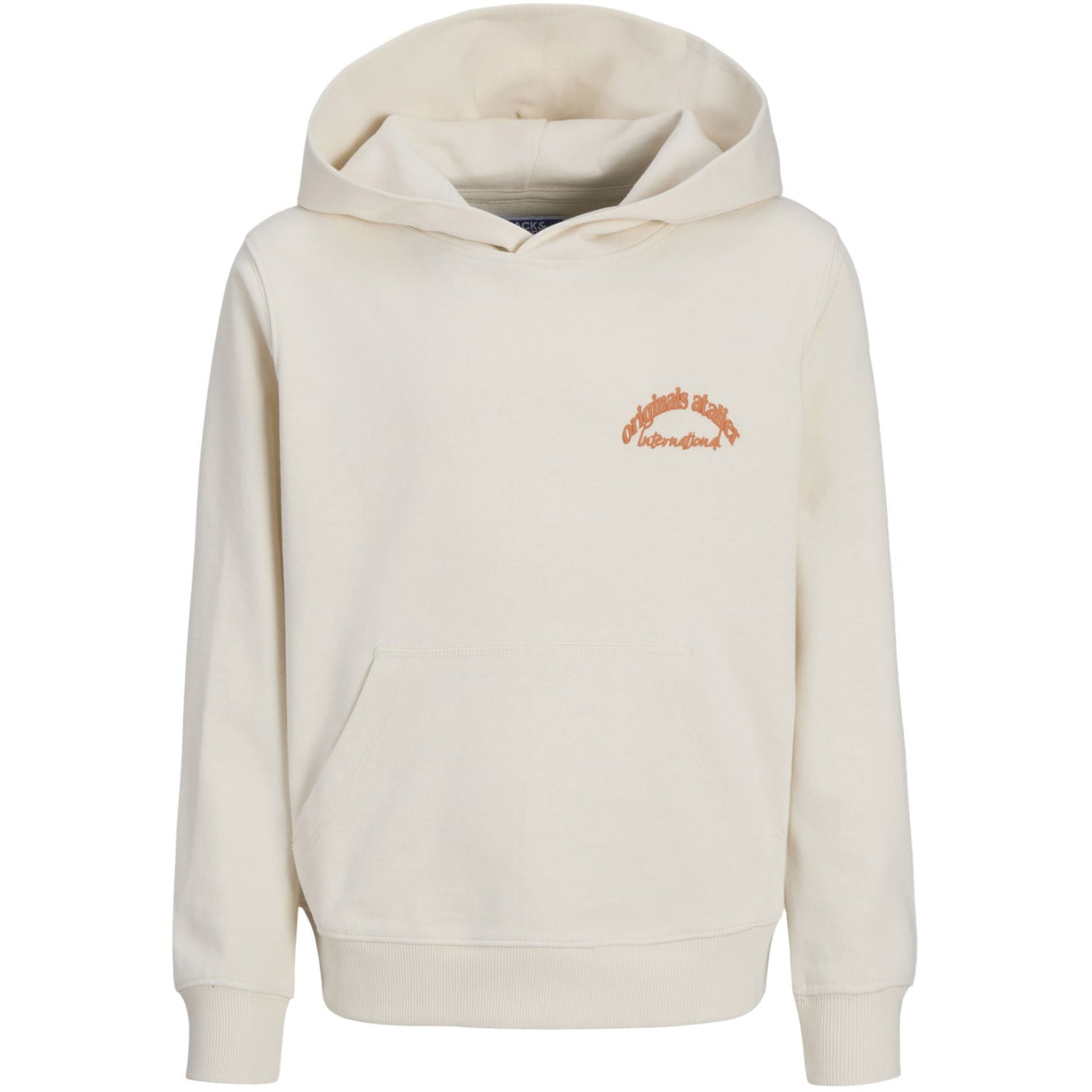 Jack & Jones Junior Antique White Aros Type Sweat Hettegenser Back