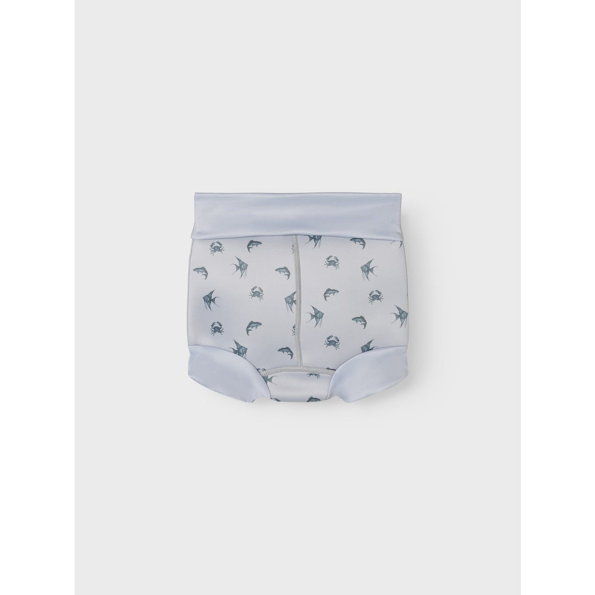 Lil'Atelier Vapor Blue Fero Ble Badebukser med Skjold