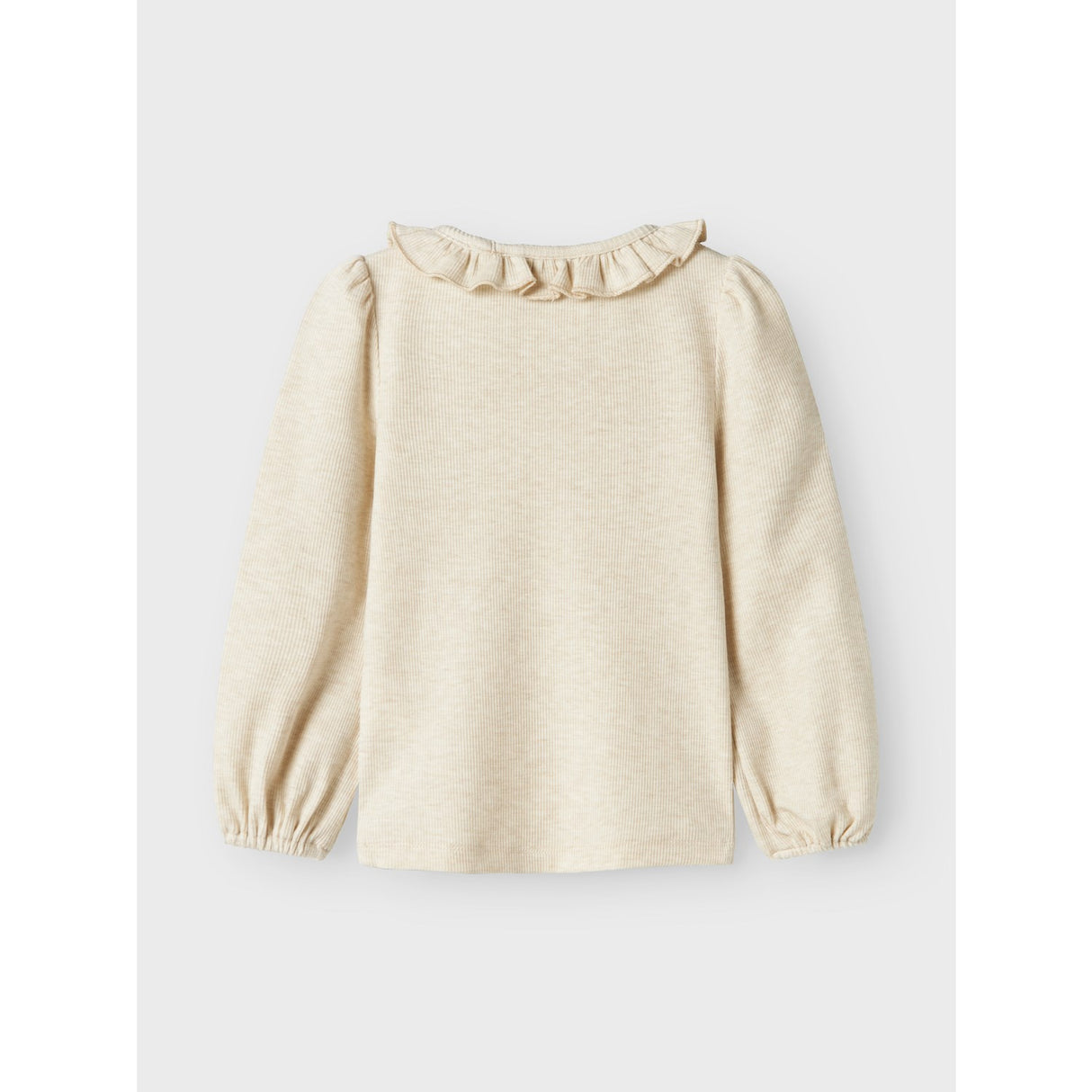 Lil'Atelier Turtledove Melange Darla Slim Bluse