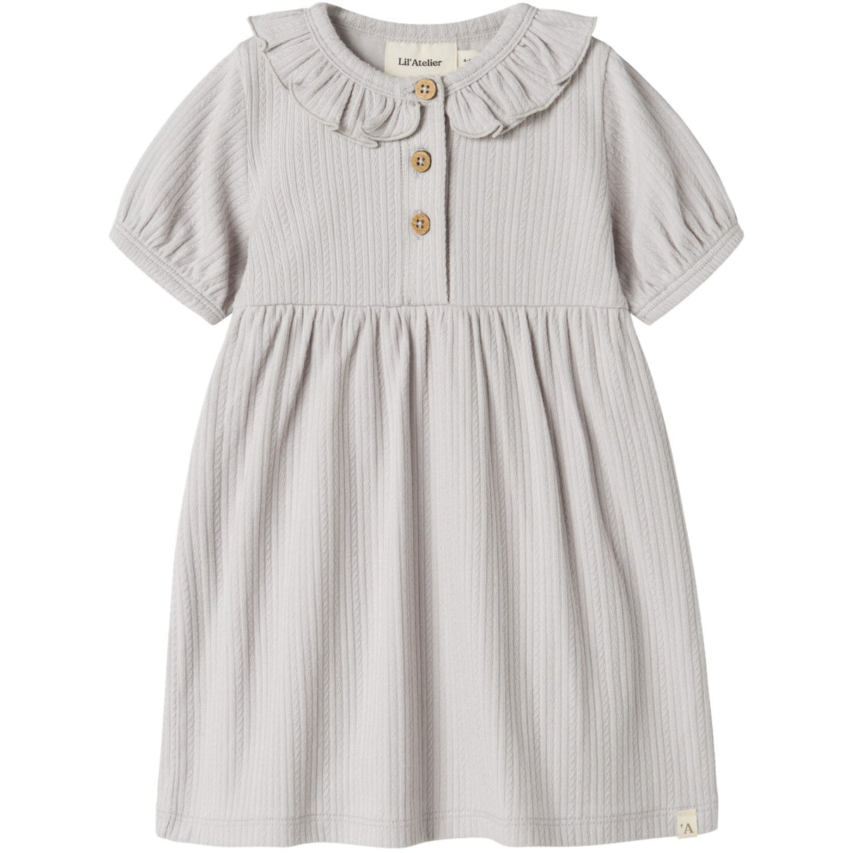 Lil'Atelier Vapor Blue Fleura Body Kjole