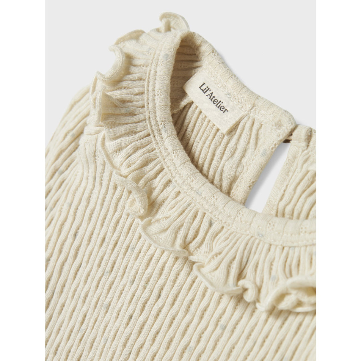 Lil'Atelier Turtledove Fiducia Slim Bluse