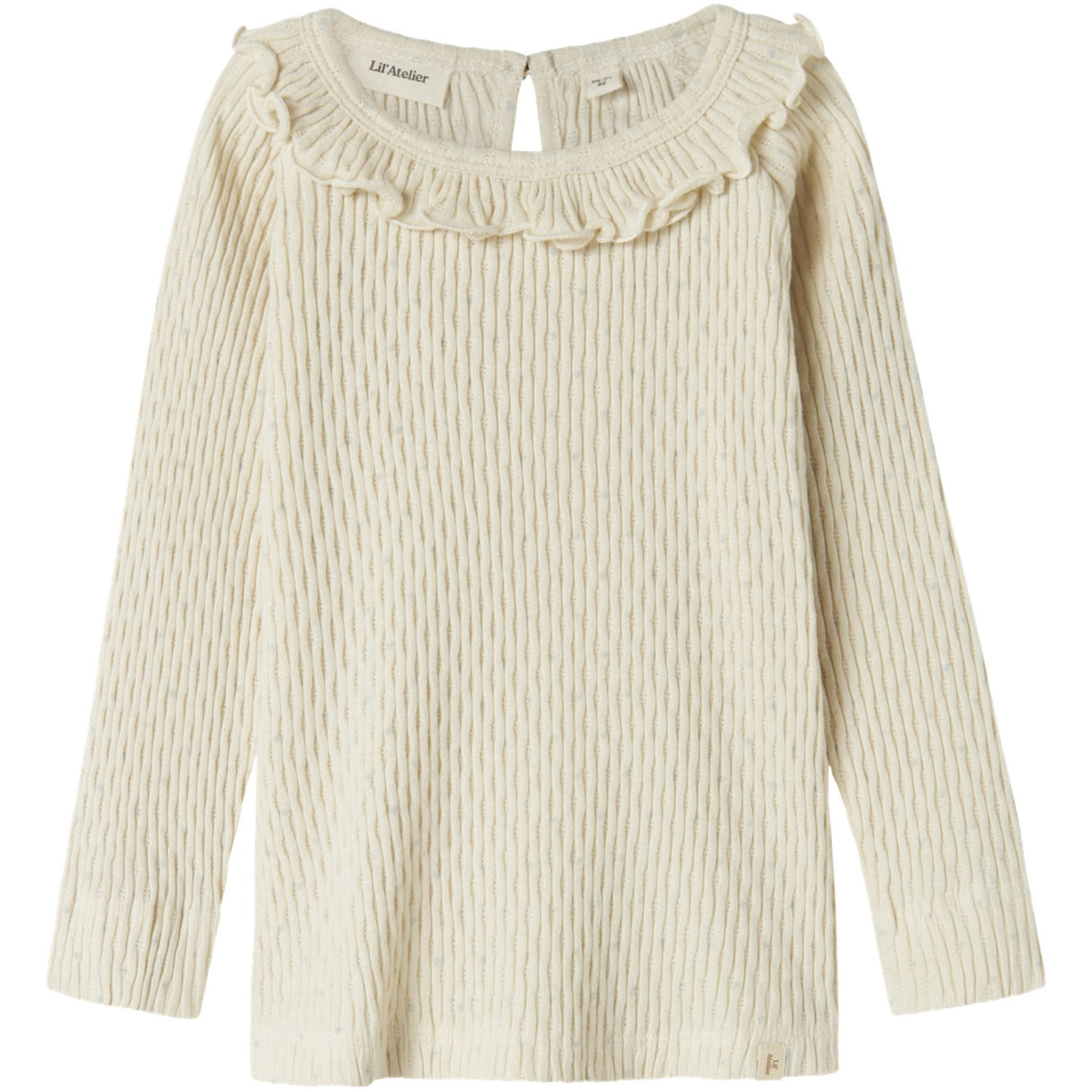 Lil'Atelier Turtledove Fiducia Slim Bluse