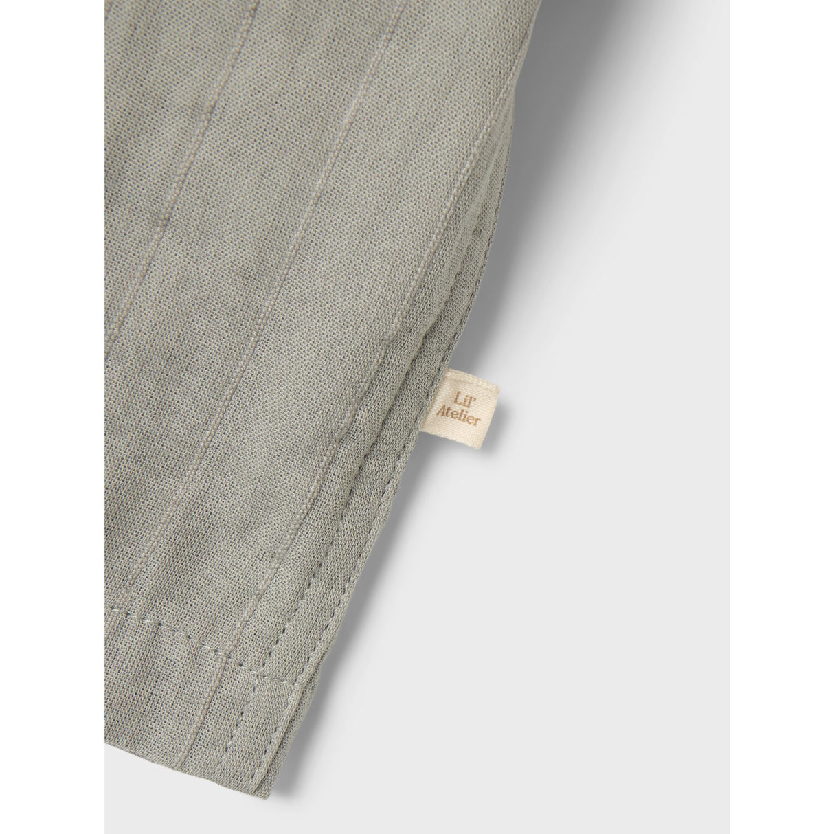 Lil'Atelier Forest Fog Felix Loose Skjorte