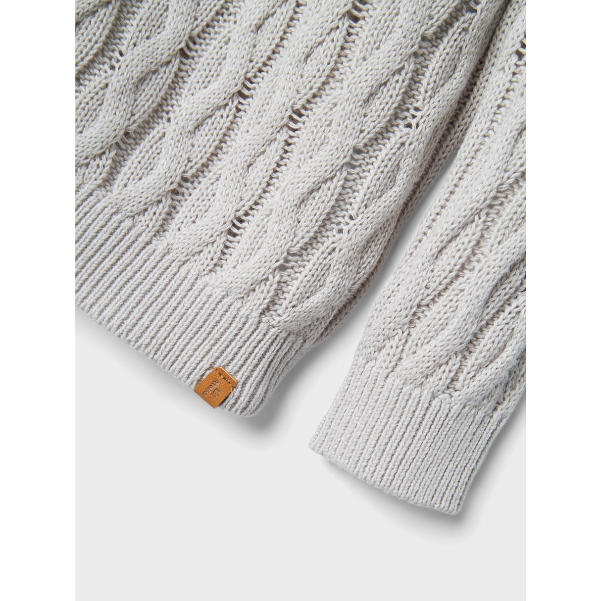 Lil'Atelier Vapor Blue Melange Femio Strikk