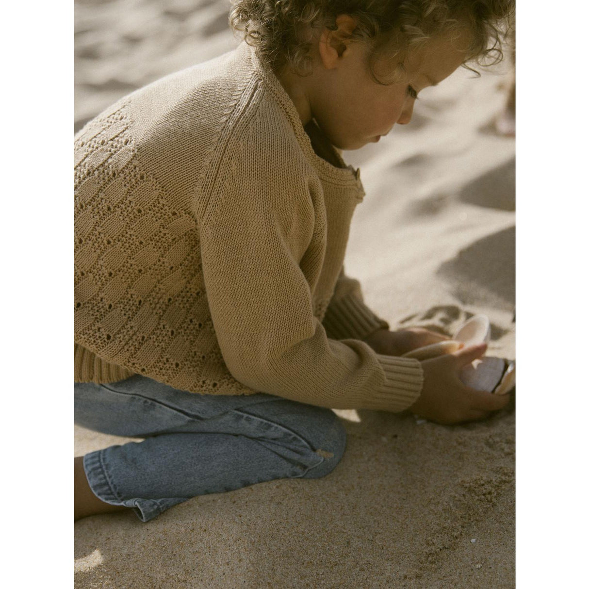 Lil'Atelier Medium Blue Denim Fundo Loose Jeans