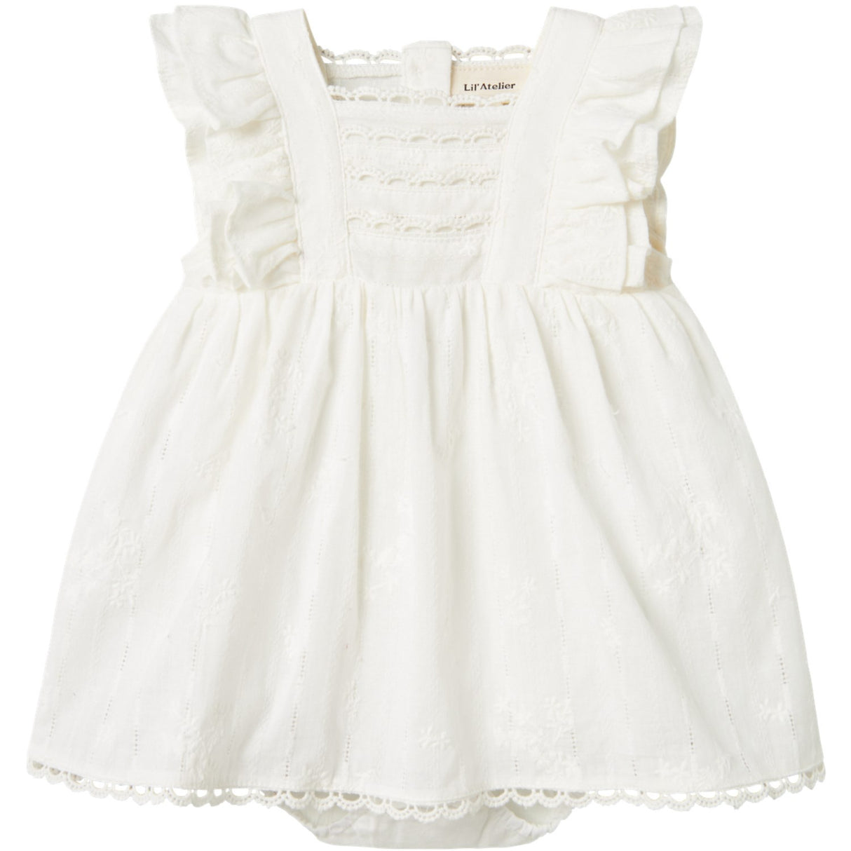 Lil'Atelier Coconut Milk Fiola Body Kjole