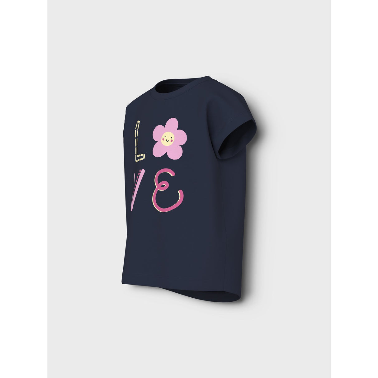 Name It Navy Blazer Love Violet T-Shirt