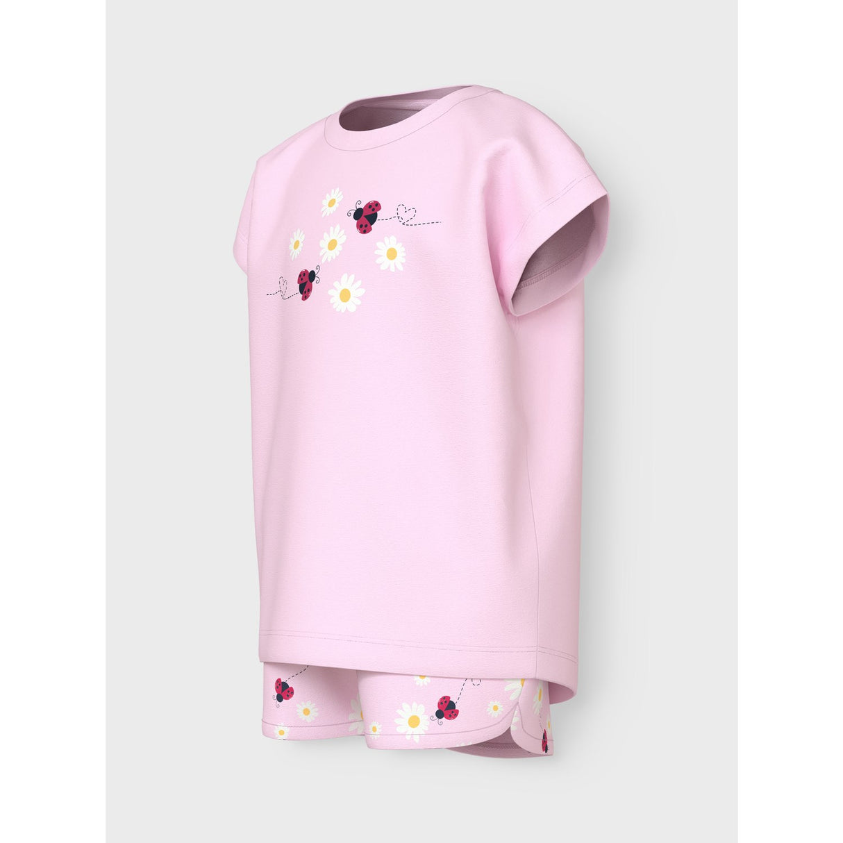 Name It Festival Bloom Ladybug Vigea Shorts Sett