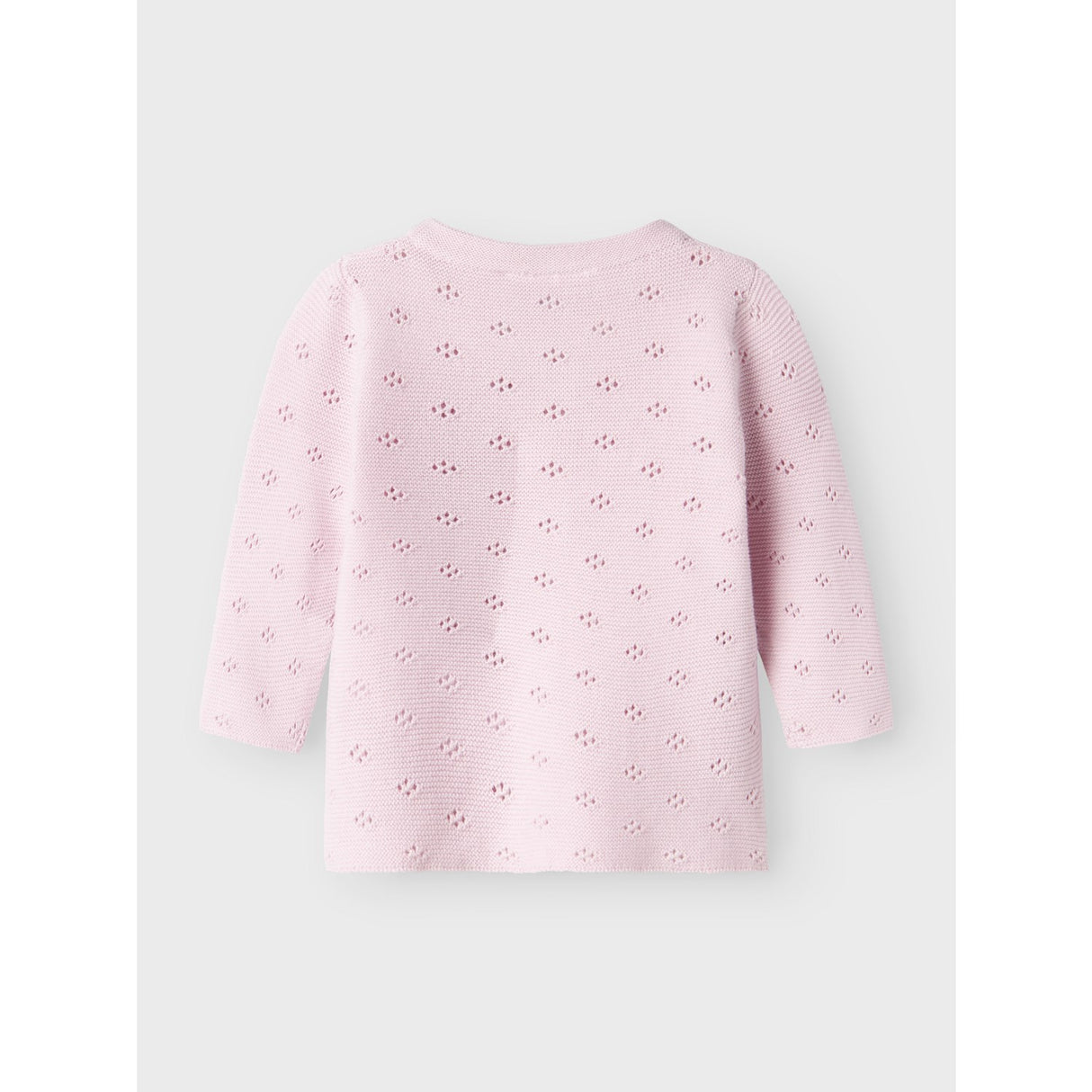 Name It Light Lilac Fie Strikk Cardigan