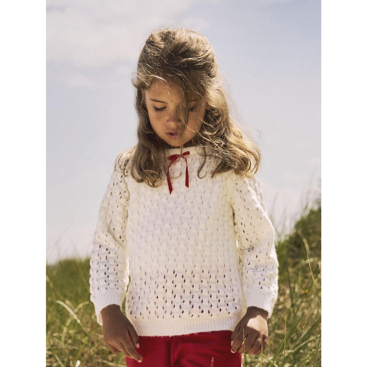 Name It Cloud Dancer Dalone Strikk