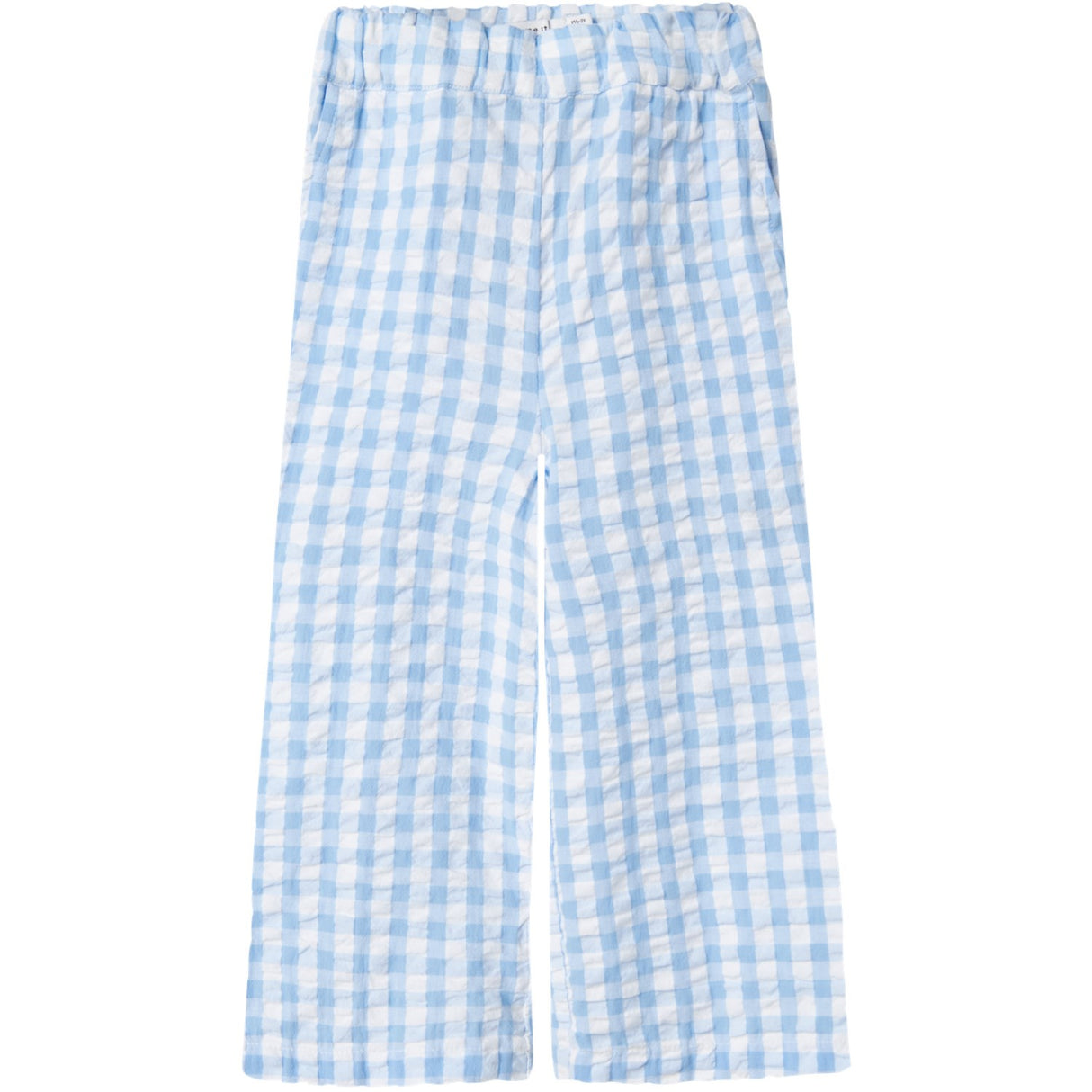 Name It Bright White Fisina Wide Bukser