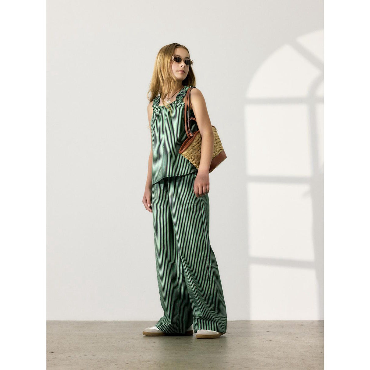 Name It Bright Green Filaura Stropp Topp