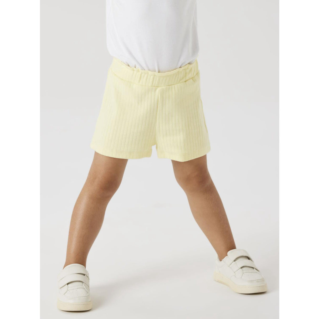 Name It Pastel Yellow Surajali Shorts Noos