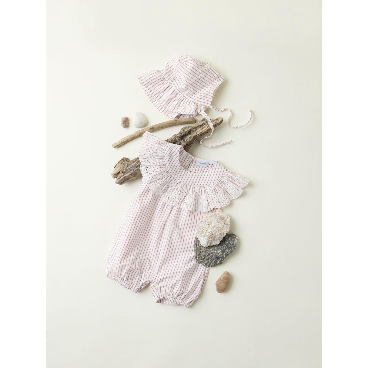 Name It Cloud Dancer Filine sommerdress