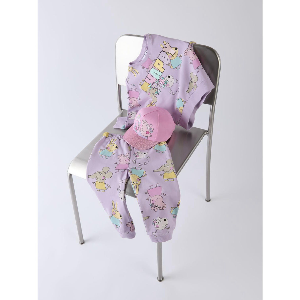 Name It Pink Frosting Mis Peppa Pig Caps