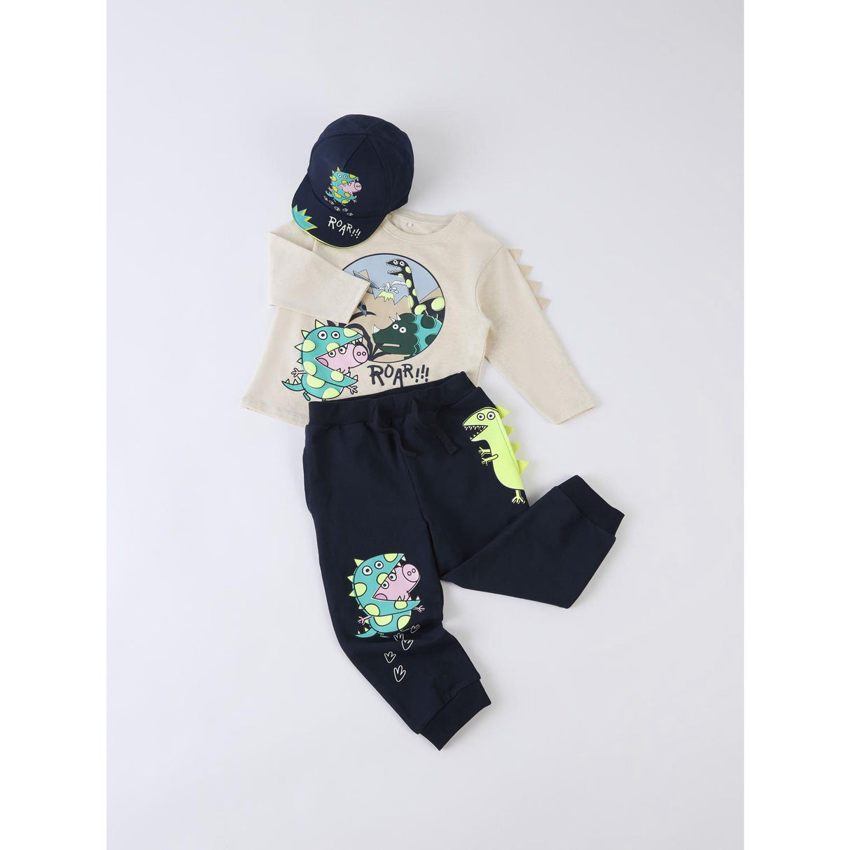 Name It Navy Blazer Maui Peppa Pig Caps