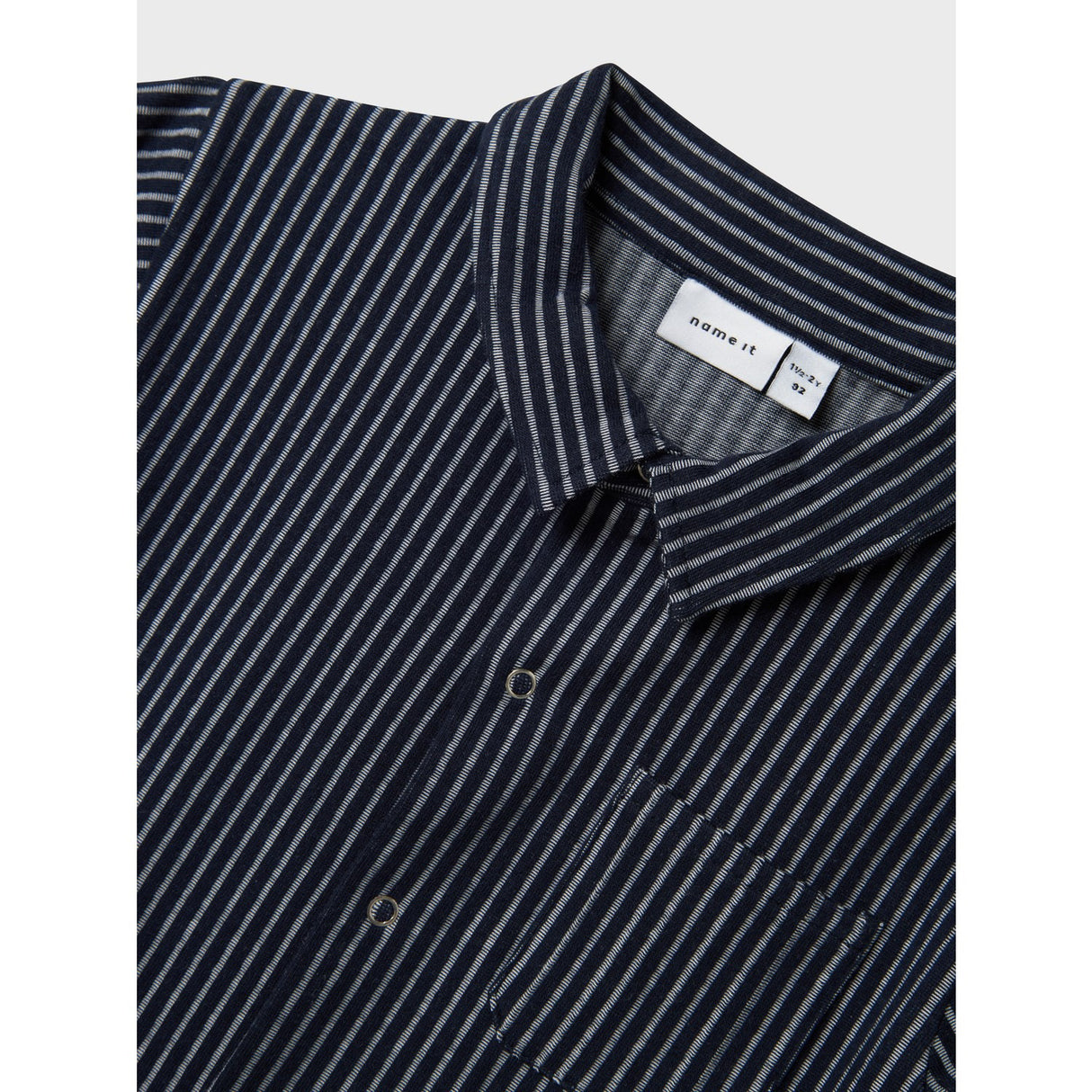 Name It Navy Blazer Fel Regular Skjorte