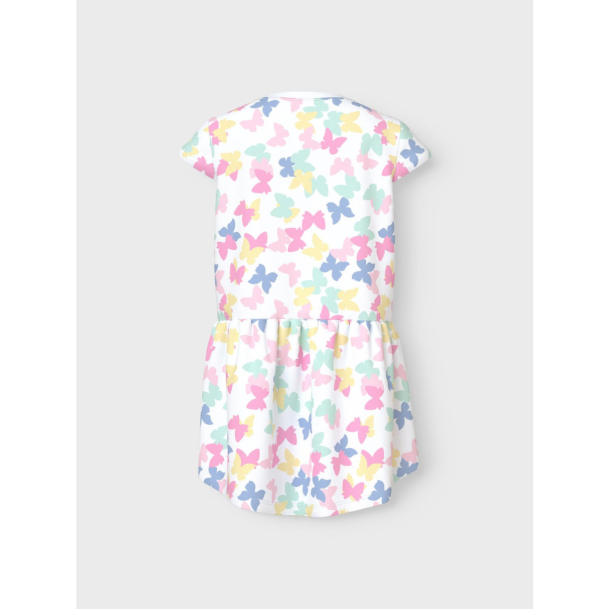 Name It Bright White Butterfly Vigga Kjole F1 Noos