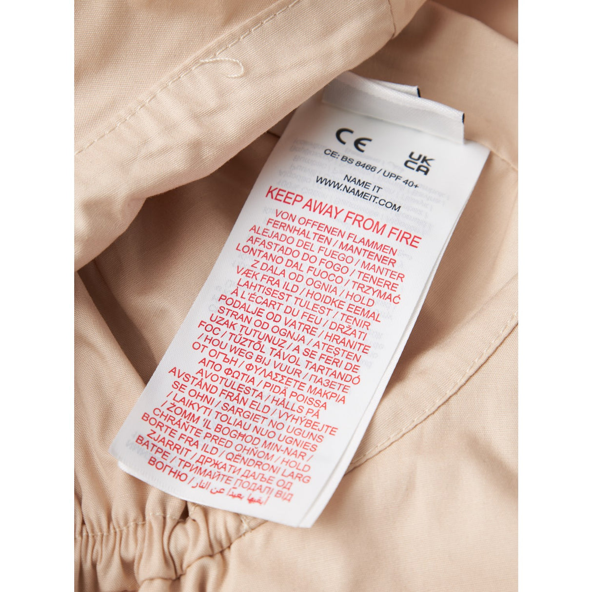 Name It Pure Cashmere Solid Zilu UV Hatt