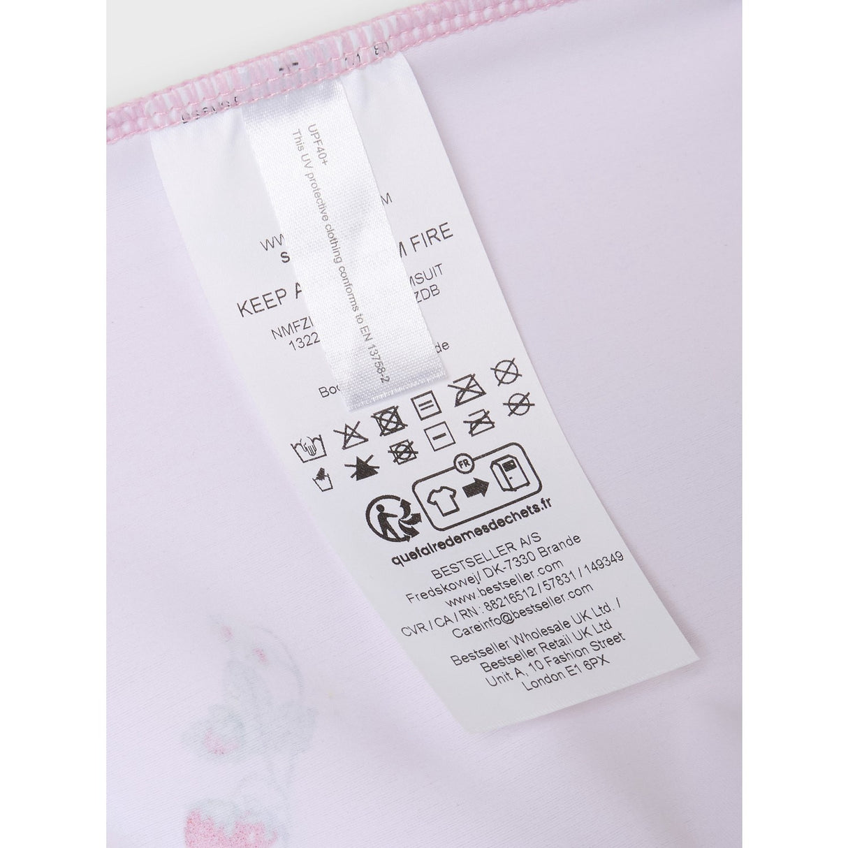 Name It Fragrant Lilac Zila 3/4 UV Badedrakt