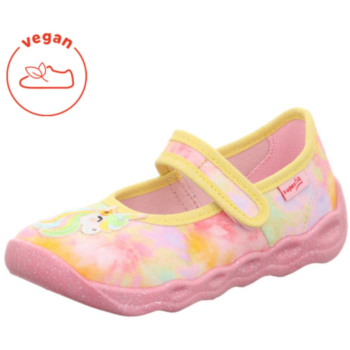 Superfit Gelb/Mehrfarbig Bubble Hjemmesko