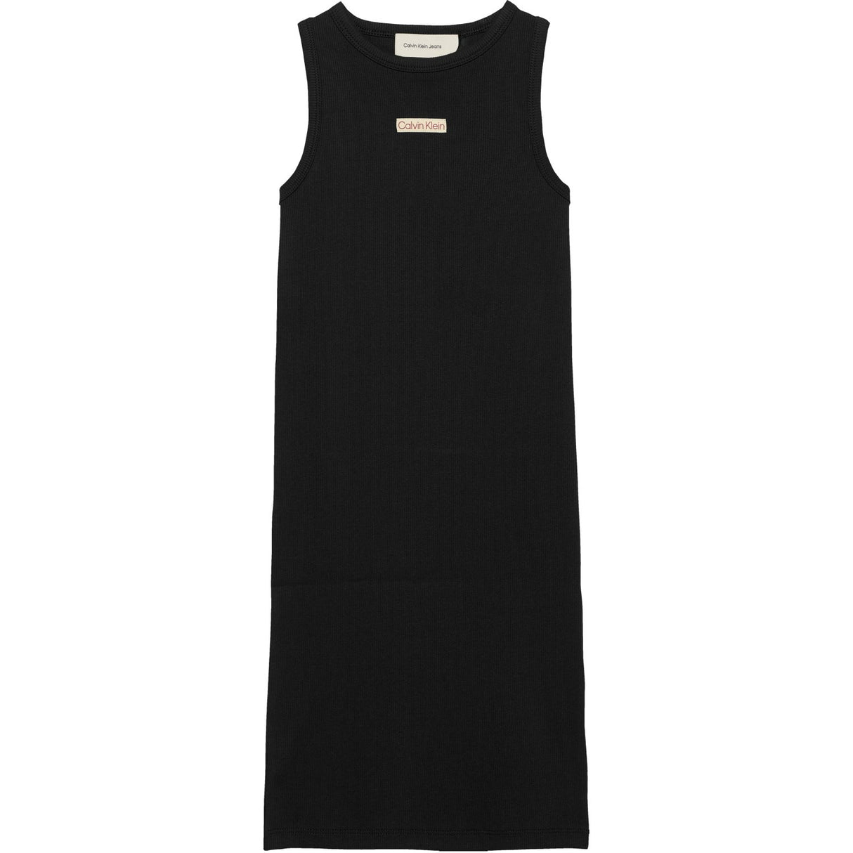Calvin Klein Ck Black Rib Sleeveless Kjole
