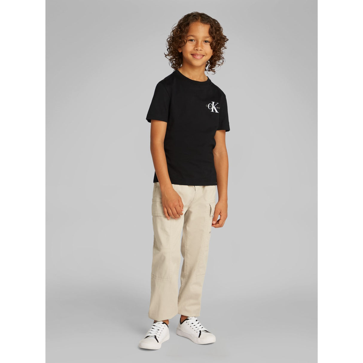 Calvin Klein Ck Black Chest Monologo Ss T-Skjorte