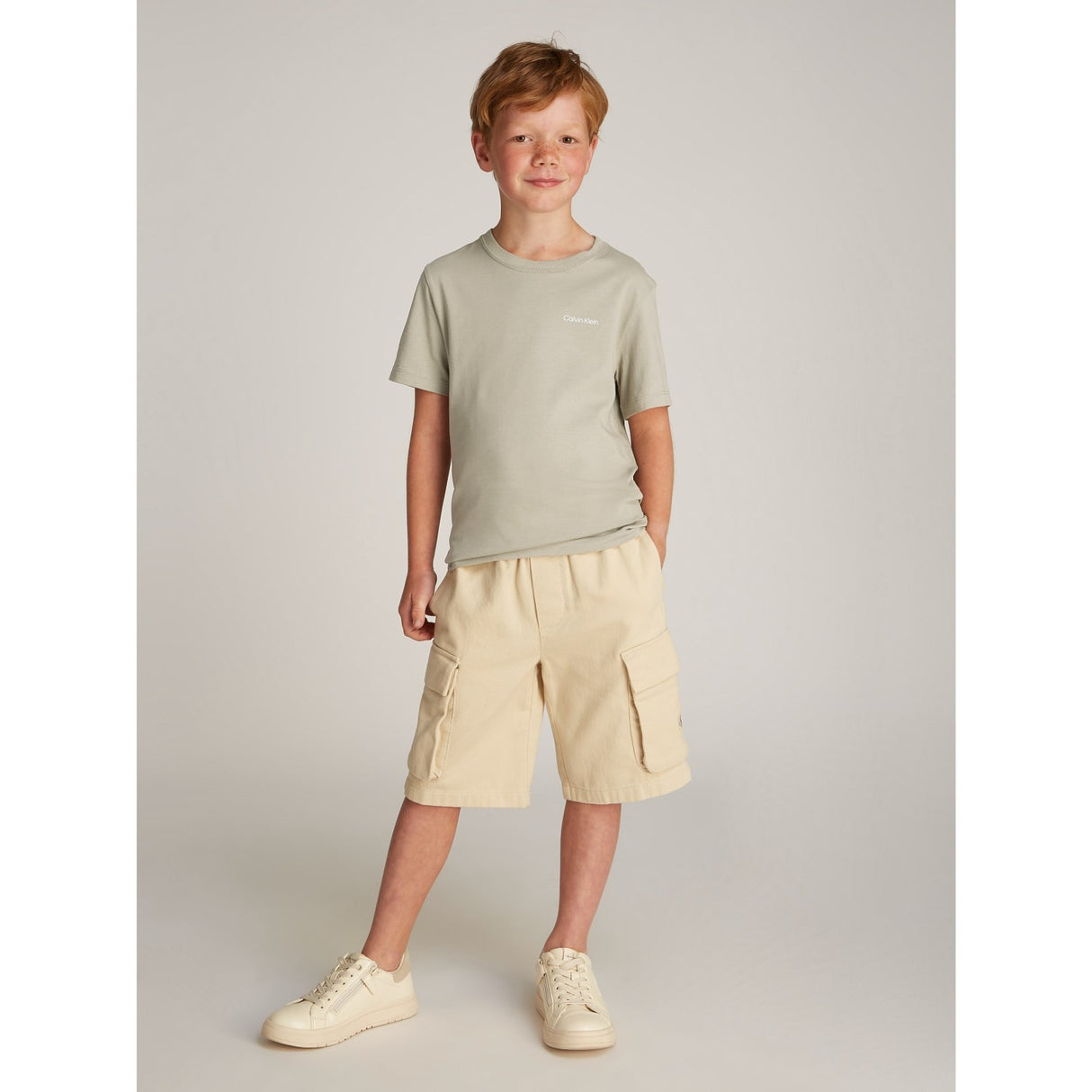 Calvin Klein Laurel Oak Chest Inst.Logo Ss T-Skjorte