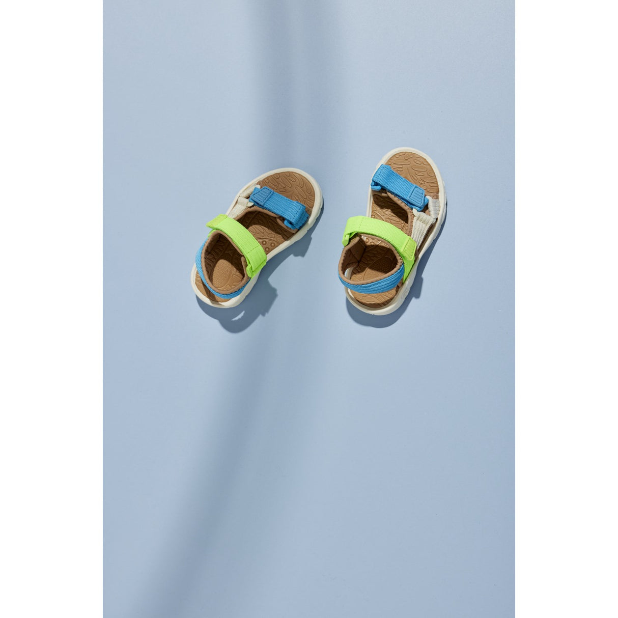 Bisgaard Bright Blue/Green Nico Sandal