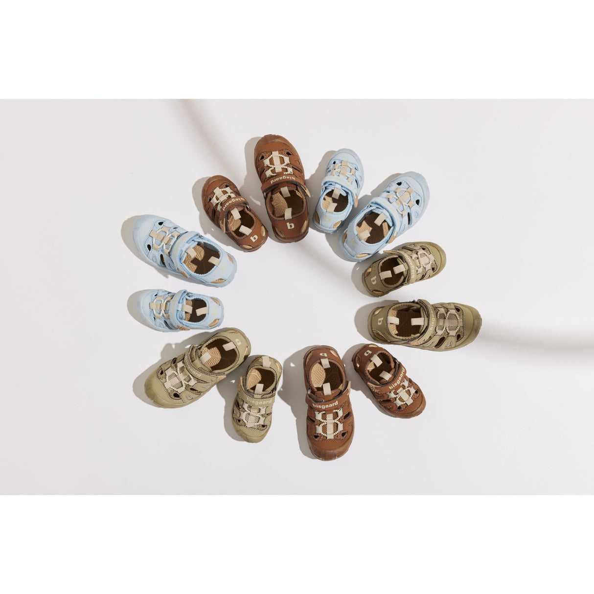 Bisgaard Baby Blue Parker Borrelås Sko