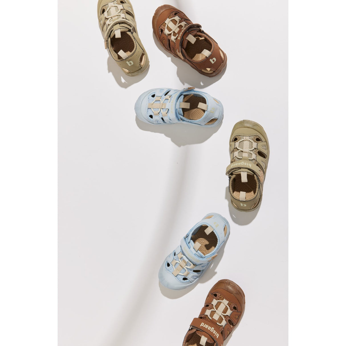 Bisgaard Baby Blue Parker Borrelås Sko