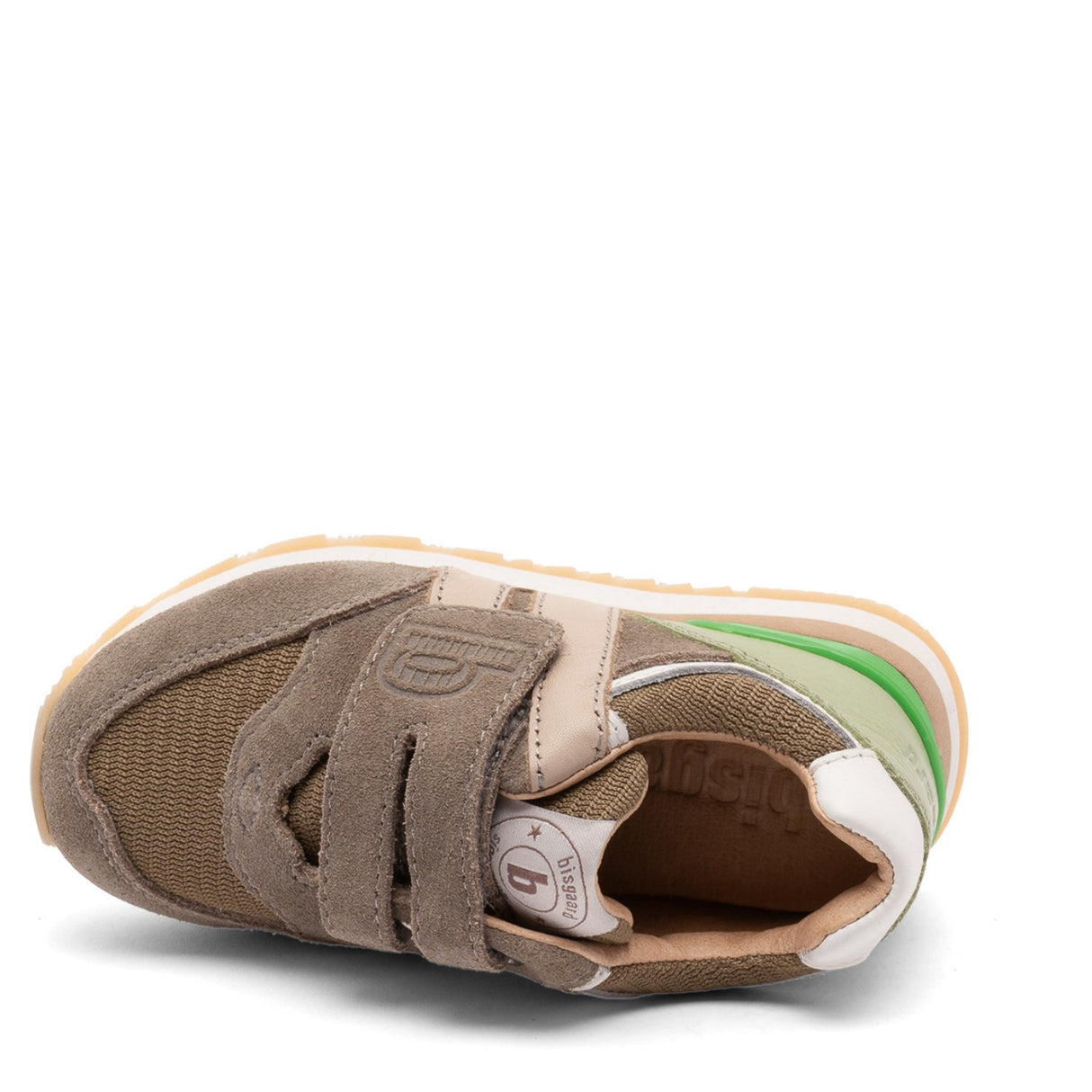 Bisgaard Khaki Winston Borrelås Sko