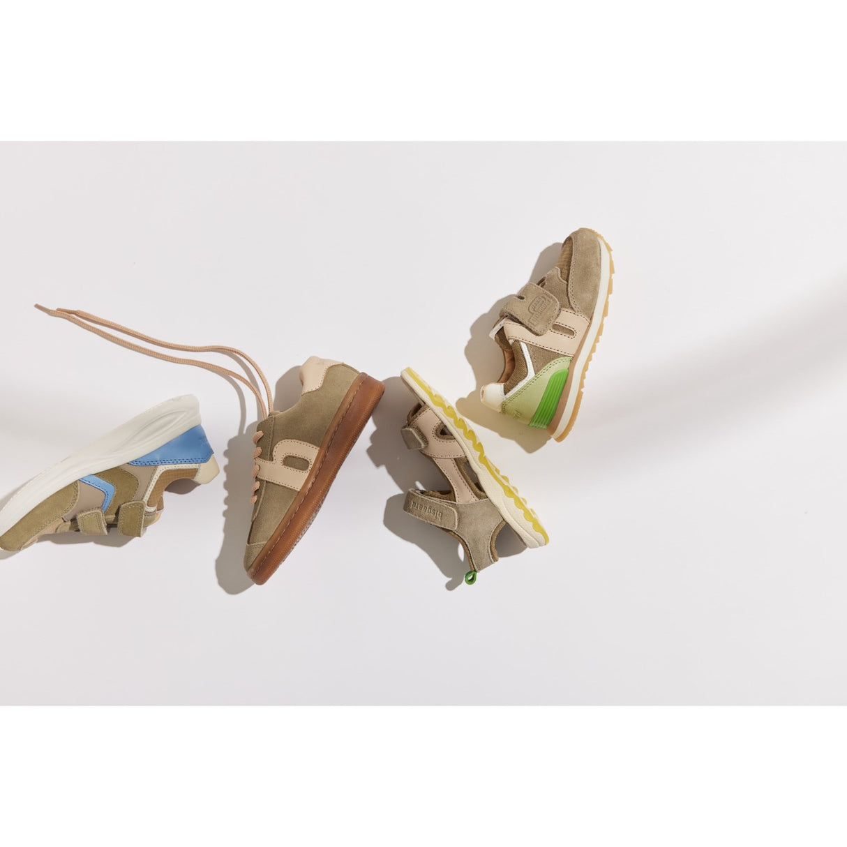 Bisgaard Khaki Winston Borrelås Sko