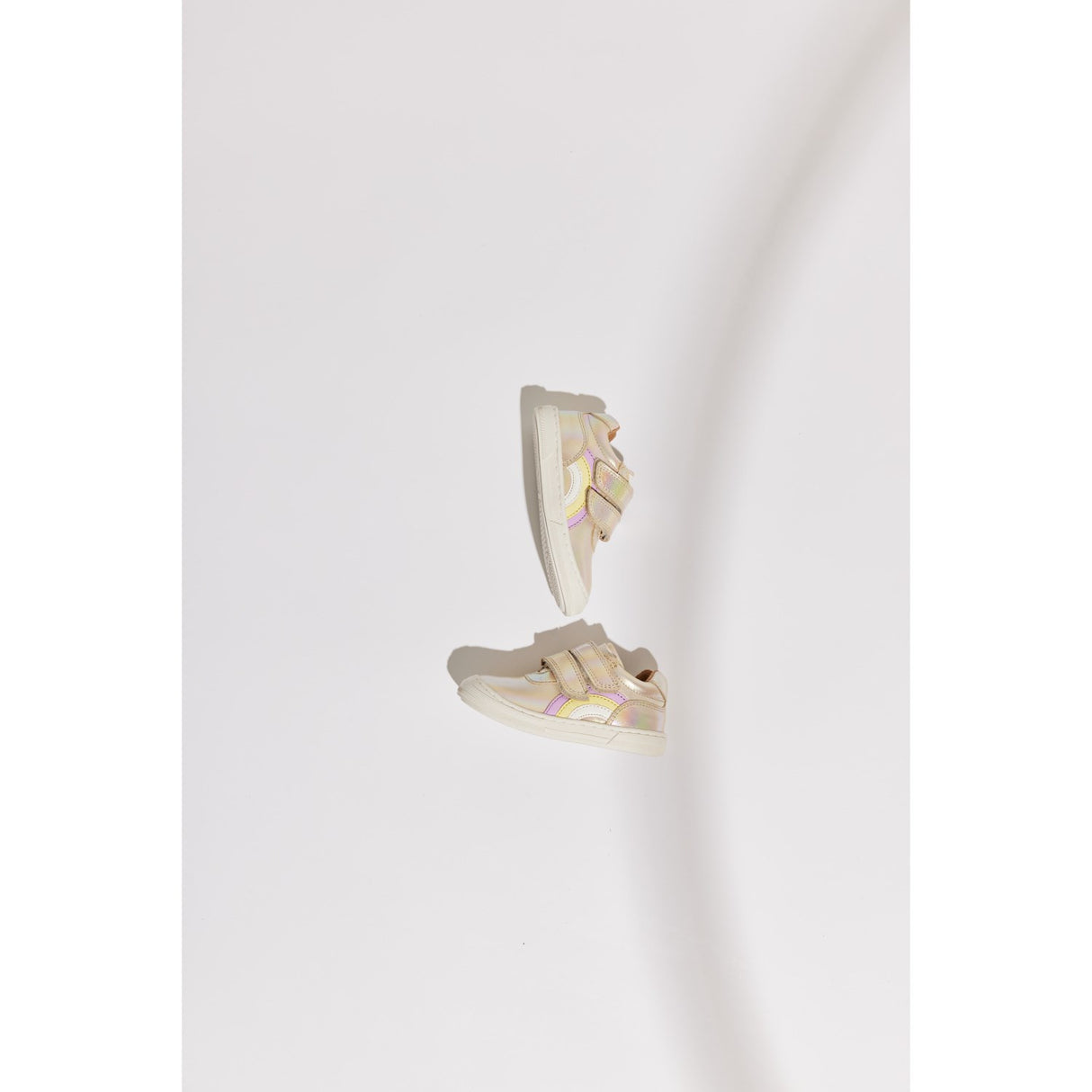 Bisgaard Galaxy Rainbow Low Borrelås Sko