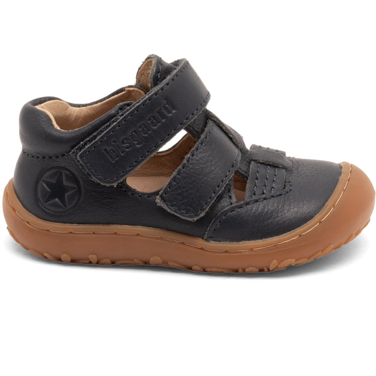Bisgaard Dark Blue Barefoot Hana First Step Sko