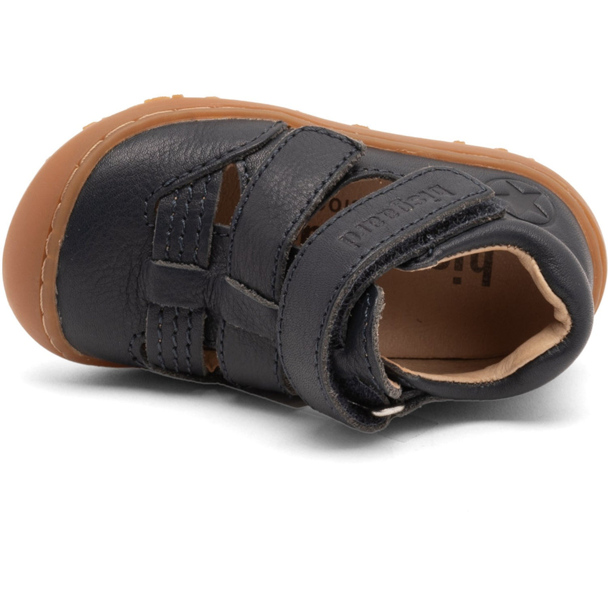 Bisgaard Dark Blue Barefoot Hana First Step Sko