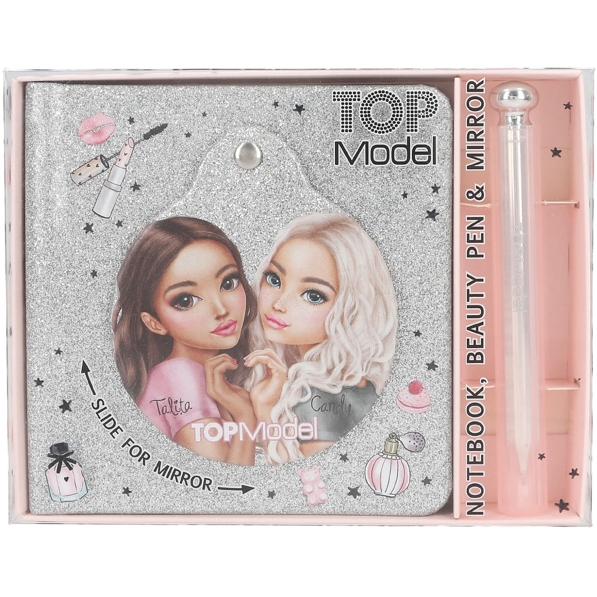TOPModel Beauty Notatbok Med Penn