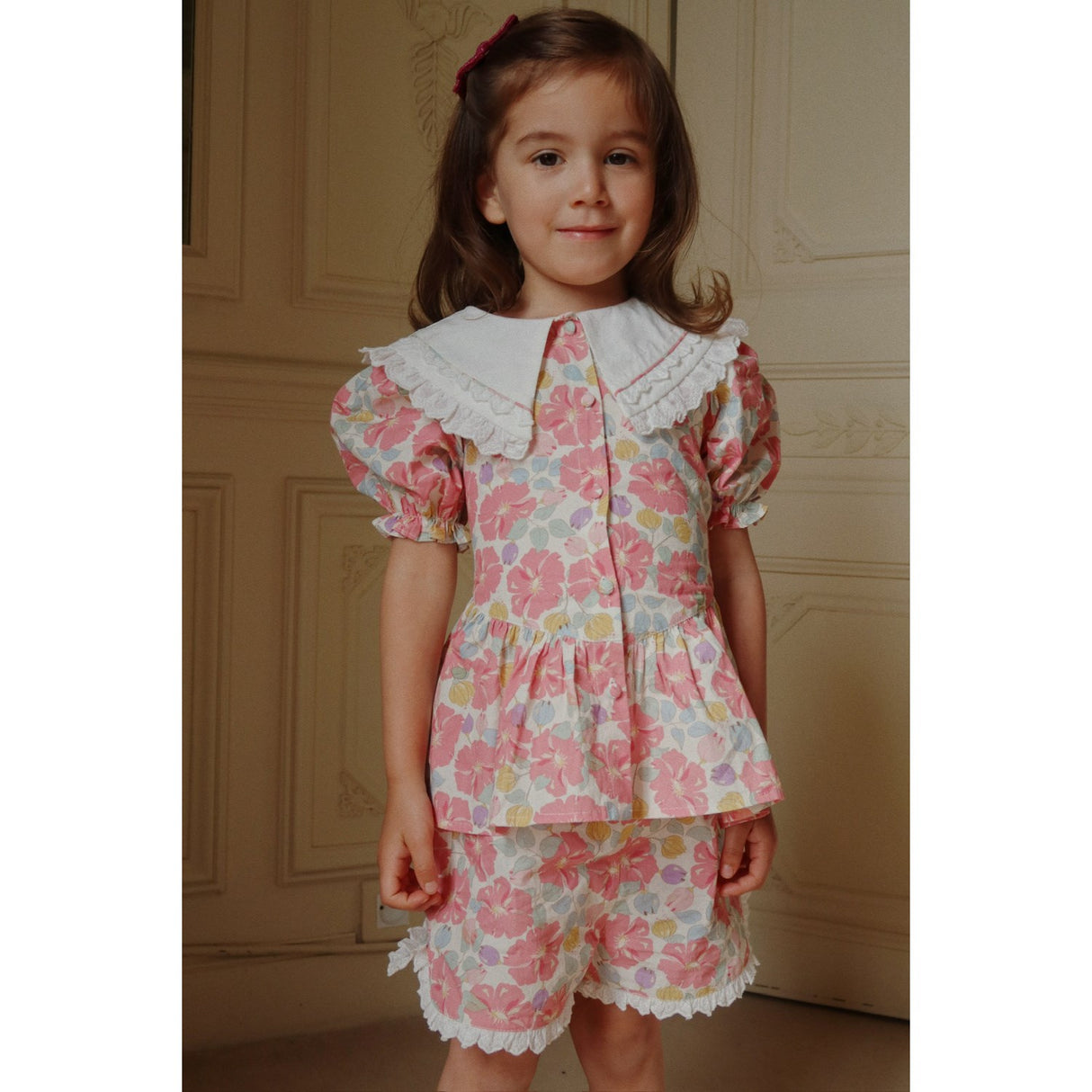 Konges Sløjd Fleur Anglaise Coeur Halsbånd Skjorte Gots